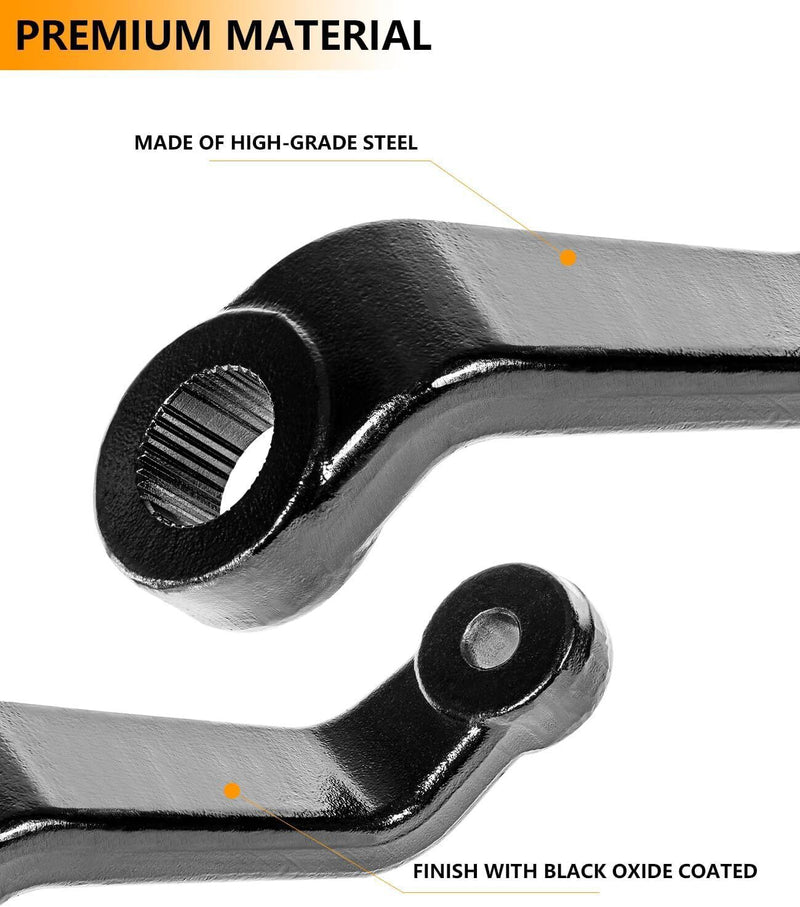 DURAFORCE Drop Pitman Arm 6605 for Jeep Wrangler YJ TJ 1987-2006 Cherokee XJ MJ 1984-2001