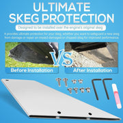 DURAFORCE 35-SS625 Skeg Guard for Mercury/Mariner Honda Yamaha Nissan Tohatsu Force Models