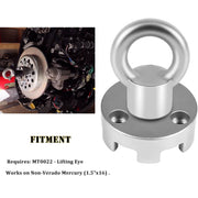 DURAFORCE Outboard Lifting Ring Tool MT0022 Lifting Adapter MT0025 for Mercury Yamaha