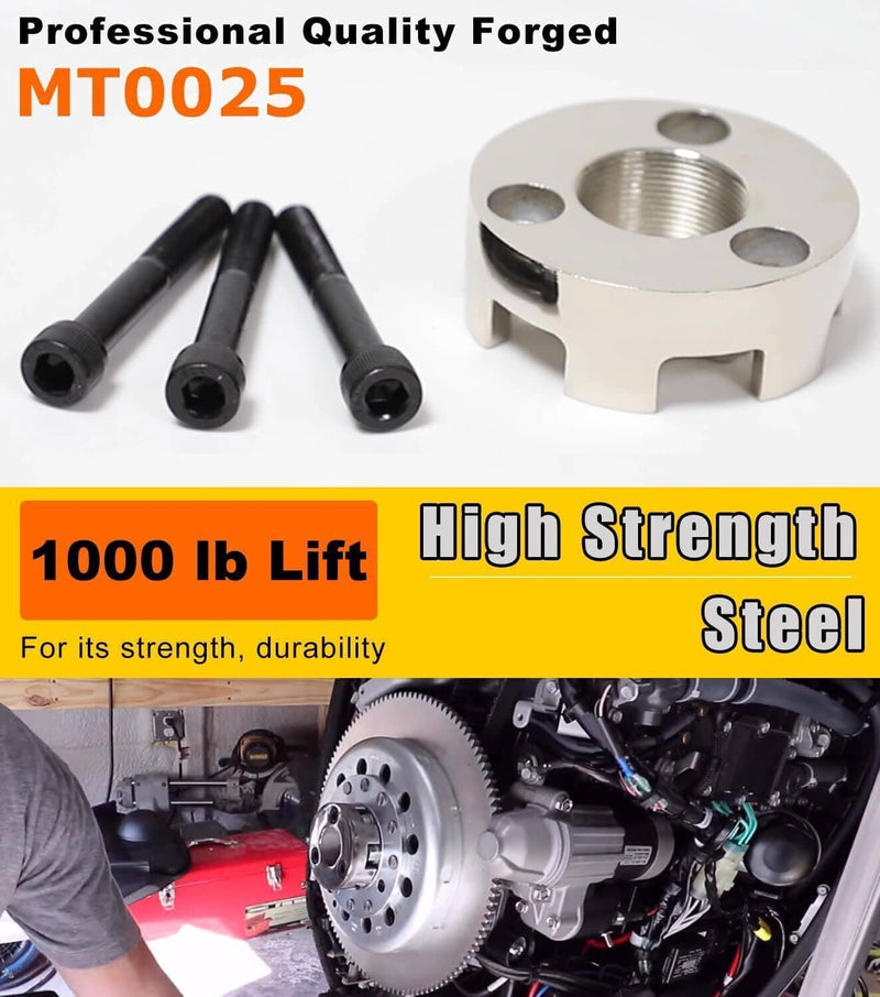 DURAFORCE Outboard Lifting Ring Tool MT0022 Lifting Adapter MT0025 for Mercury Yamaha