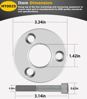 DURAFORCE Outboard Lifting Ring Tool MT0022 Lifting Adapter MT0025 for Mercury Yamaha