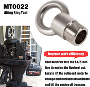DURAFORCE Outboard Lifting Ring Tool MT0022 Lifting Adapter MT0025 for Mercury Yamaha