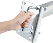 DURAFORCE Spare Tire Carrier for Shorelander/ Boat Trailer Frame Mount Fit 4 5 6 Lug Wheel