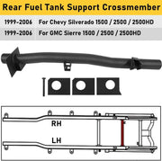 DURAFORCE Rear Fuel Tank Support Crossmember for 99-06 Chevy Silverado Sierra 1500/2500HD