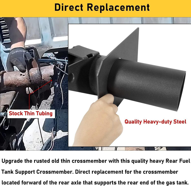 DURAFORCE Rear Fuel Tank Support Crossmember for 99-06 Chevy Silverado Sierra 1500/2500HD