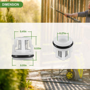 DURAFORCE 6pcs AR2233 Check Valve Kit for Annovi Reverberi RMV RMW Pressure Washer Pumps