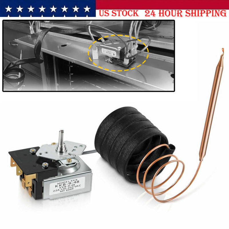 DURAFORCE PB010036 KKB-9-48 Bake/Broil Thermostat Fits Viking Ranges, Awoco, Stove Oven