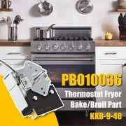 DURAFORCE PB010036 KKB-9-48 Bake/Broil Thermostat Fits Viking Ranges, Awoco, Stove Oven