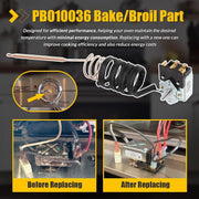 DURAFORCE PB010036 KKB-9-48 Bake/Broil Thermostat Fits Viking Ranges, Awoco, Stove Oven
