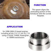 DURAFORCE Flexplate Adapter Spacer TH350 TH400 Conversion Flywheel For LS1 Engines 98-2004