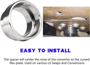 DURAFORCE Flexplate Adapter Spacer TH350 TH400 Conversion Flywheel For LS1 Engines 98-2004