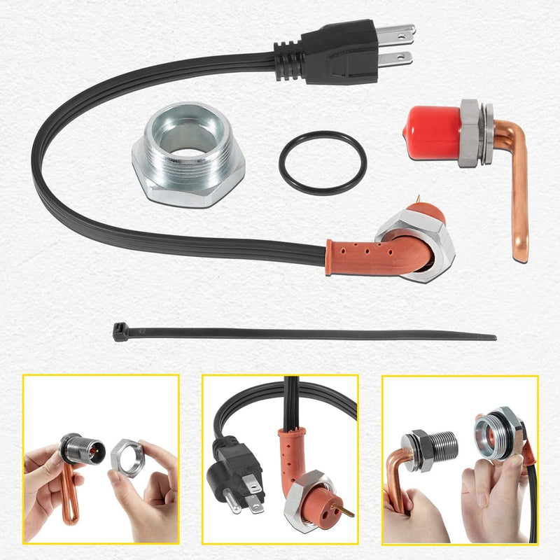 DURAFORCE For John Deere Engine Coolant Heater Kit Engine Block Heater Kit DZ102076
