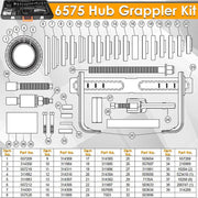 DURAFORCE 6575 Hub Grappler Kit for Vehicle Wheel Hub and Bearing Removal Installation