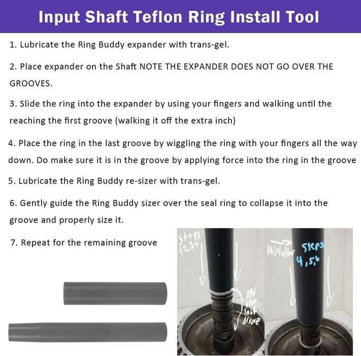 DURAFORCE For 700R4 4L60E Turbine Shaft Pump Stator Ring Tool & Pump Bushing Rotor Sizer