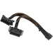 DURAFORCE 16 pin OBD2 OBD 2 OBDii Splitter Extension Cable Male Dual Female Y Cable