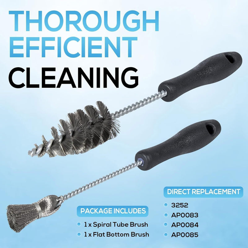 DURAFORCE Cylinder Injector Sleeve Cup/Seat/Bore Cleaning Brush Kit For CAT/Ford 7.3L 6.0L