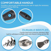 DURAFORCE Cylinder Injector Sleeve Cup/Seat/Bore Cleaning Brush Kit For CAT/Ford 7.3L 6.0L