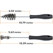 DURAFORCE Cylinder Injector Sleeve Cup/Seat/Bore Cleaning Brush Kit For CAT/Ford 7.3L 6.0L