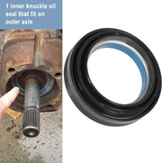 DURAFORCE 50491 Front Outer Axle Shaft Seal for Ford Super Duty Excursion 1998-2004 F250
