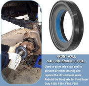 DURAFORCE 50491 Front Outer Axle Shaft Seal for Ford Super Duty Excursion 1998-2004 F250