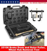 DURAFORCE 25106 Brake Drum And Rotor Puller, Wheel Hub Removal Tool With Impact Wrench