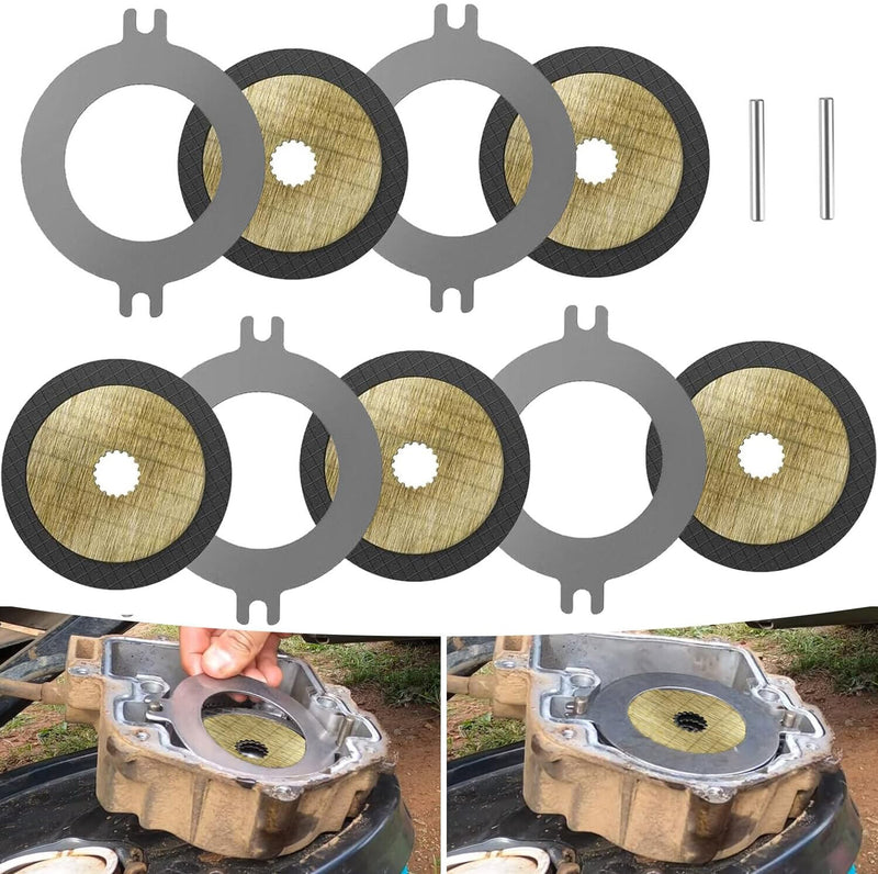 DURAFORCE AM148465 Wet Brake Disk Kit for John Deere Gator XUV 625 825 835 855 865 Vehicle
