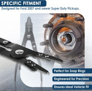 DURAFORCE 38700 Spindle Snap Ring Pliers 12in for Ford Super Duty Pickups 2007 and Newer