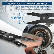 DURAFORCE 38700 Spindle Snap Ring Pliers 12in for Ford Super Duty Pickups 2007 and Newer