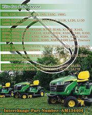 DURAFORCE Spout Control Input Cable Replaces AM134404 for John Deere Chute Deflector Cable
