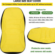 DURAFORCE LP95233 Large Seat Cover Cushioned Seat Back Up to 18'' High for John Deere