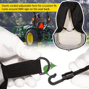 DURAFORCE LP95233 Large Seat Cover Cushioned Seat Back Up to 18'' High for John Deere