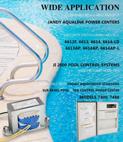 DURAFORCE For Jandy Zodiac AquaLink & AquaSwitch Control Power Center Transformer R0466400
