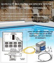 DURAFORCE For Jandy Zodiac AquaLink & AquaSwitch Control Power Center Transformer R0466400
