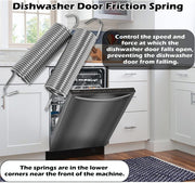 DURAFORCE 2 PACK 154579101 Dishwasher Door Spring for Frigidaire & Electrolux PS1524996