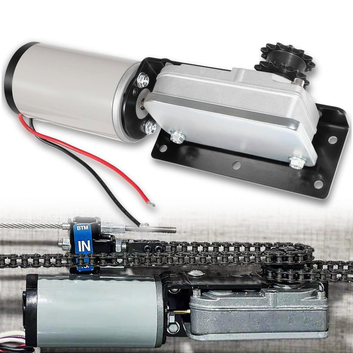 DURAFORCE 225008 RV Slide Out Motor & Gear Housing for BAL Accu-Slide Cable Slide Out Syst