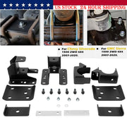 DURAFORCE 5-6" Rear Drop Lowering Axle Flip Kit For 07-20 Chevy Silverado Sierra 1500 GMC