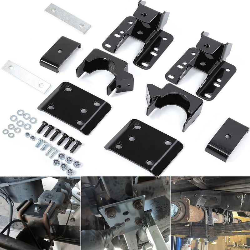DURAFORCE 5-6" Rear Drop Lowering Axle Flip Kit For 07-20 Chevy Silverado Sierra 1500 GMC