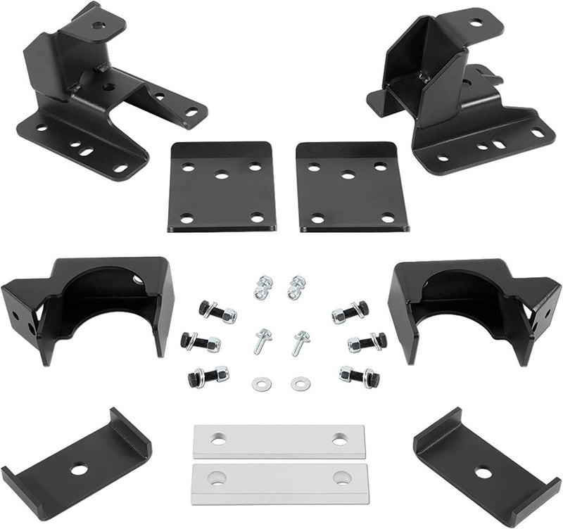 DURAFORCE 5-6" Rear Drop Lowering Axle Flip Kit For 07-20 Chevy Silverado Sierra 1500 GMC