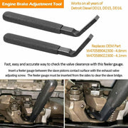 DURAFORCE DD13 DD15 DD16 Engine Camshaft Timing Tool TDC Locating Pin Fuel line Socket