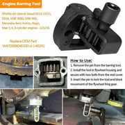 DURAFORCE DD13 DD15 DD16 Engine Camshaft Timing Tool TDC Locating Pin Fuel line Socket
