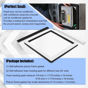 DURAFORCE 25071 14 Inch x 14 Inch Universal RV Camper Roof Air Conditioner A/C Gasket Kit