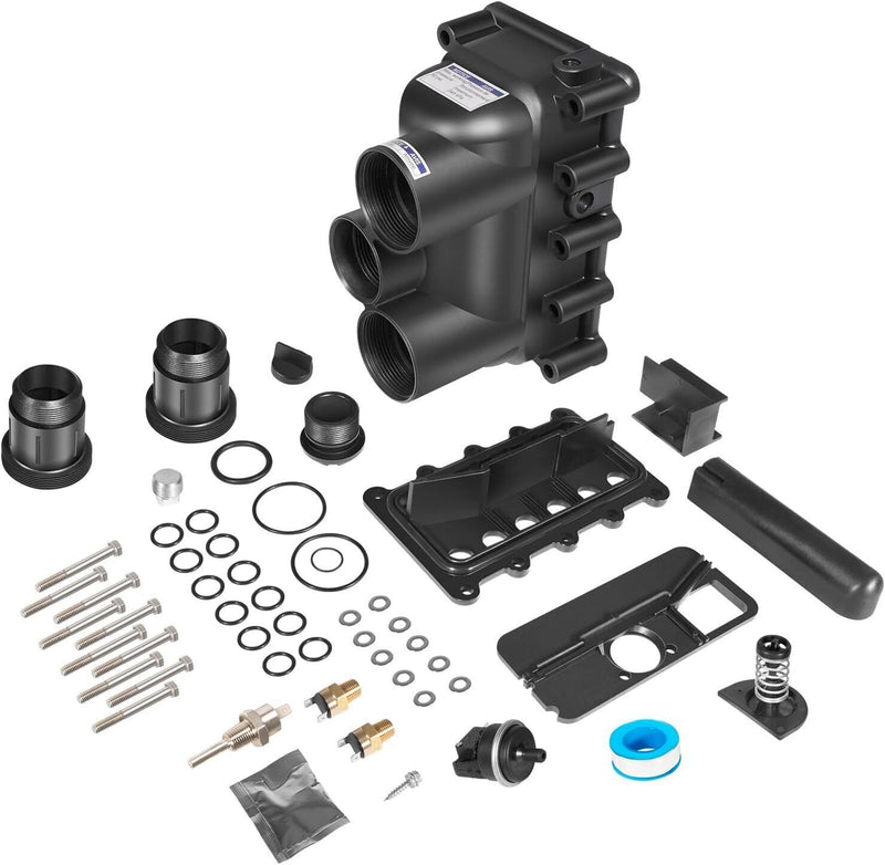 DURAFORCE 77707-0016 Manifold Replacement Kit Pool and Spa Heater