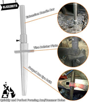 DURAFORCE Tomahawk Eye Drift Mandrel Blacksmith Tool for Forging Tomahawk Hammer Axe Knife