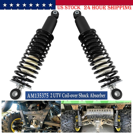 DURAFORCE AM135375 Rear Left & Right Coil-over Spring Shocks Absorber For John Deere HPX