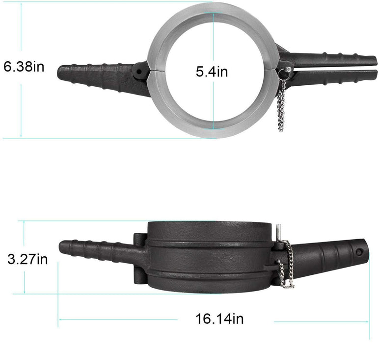DURAFORCE 7040 Piston Ring Compressor Tool + Anti-Polishing Ring For Cummins ISX 15/QSX 15