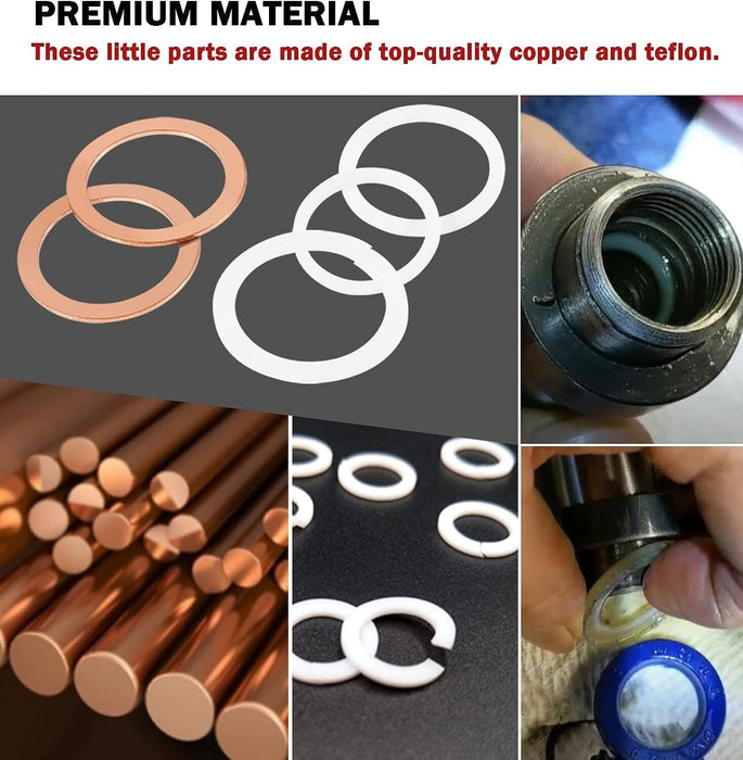 DURAFORCE 22Pcs Floor Jack Seal Kit for Sears Craftsman 1.5 Ton Part 328.12001 328.12002