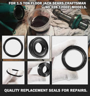 DURAFORCE 22Pcs Floor Jack Seal Kit for Sears Craftsman 1.5 Ton Part 328.12001 328.12002
