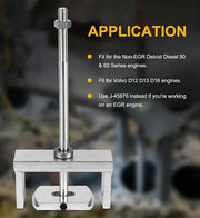 DURAFORCE J-35791 Cylinder Liner Puller Remover Tool for Non-EGR Detroit & Volvo Engines