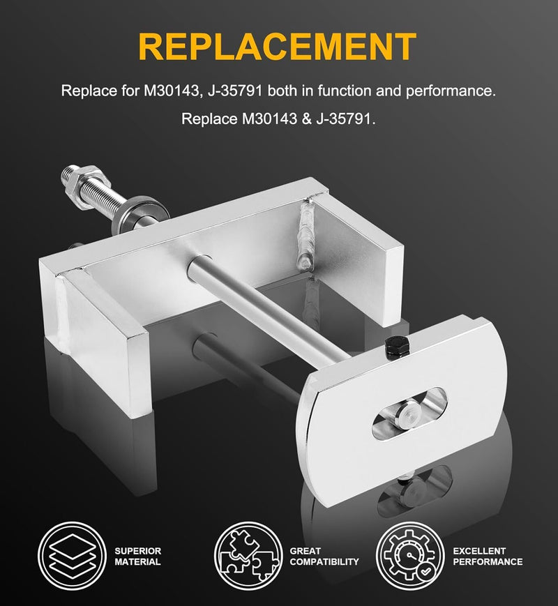 DURAFORCE J-35791 Cylinder Liner Puller Remover Tool for Non-EGR Detroit & Volvo Engines
