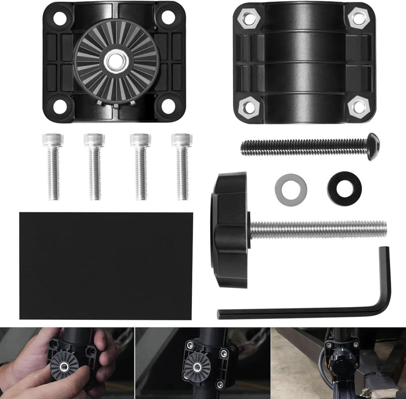 DURAFORCE 0 Degree Pole Mount Bracket 010-13228-03 for Garmin Livescope Plus LVS34